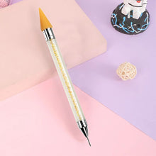 Load image into Gallery viewer, Diamond Painting Pens Double Heads Glue Point Drill Pen for Nail Art Rhinestones

