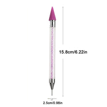 Load image into Gallery viewer, Diamond Painting Pens Double Heads Glue Point Drill Pen for Nail Art Rhinestones
