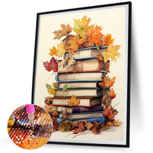 Load image into Gallery viewer, Diamond Painting - Full Square - maple leaf books (30*40CM)
