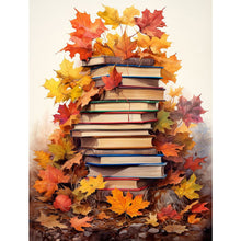 Load image into Gallery viewer, Diamond Painting - Full Square - maple leaf books (30*40CM)
