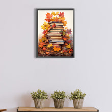Load image into Gallery viewer, Diamond Painting - Full Square - maple leaf books (30*40CM)
