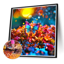 Load image into Gallery viewer, Diamond Painting - Full Round - Oil painting single butterfly (40*40CM)
