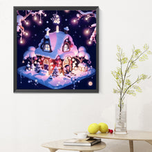 Load image into Gallery viewer, Diamond Painting - Full Round - Snow cabin (30*30CM)
