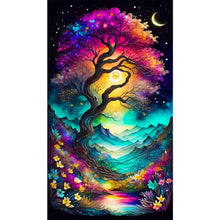 Load image into Gallery viewer, AB Diamond Painting - Full Round - wisdom Tree (40*70CM)
