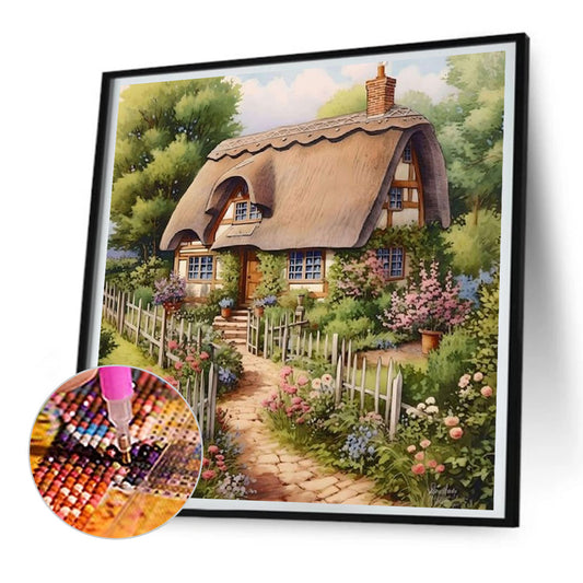 Diamond Painting - Full Round - country house (30*30CM)