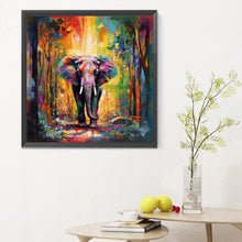 Load image into Gallery viewer, Diamond Painting - Full Round - elephant (30*30CM)
