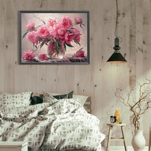 Load image into Gallery viewer, Diamond Painting - Full Round - Peony (40*30CM)
