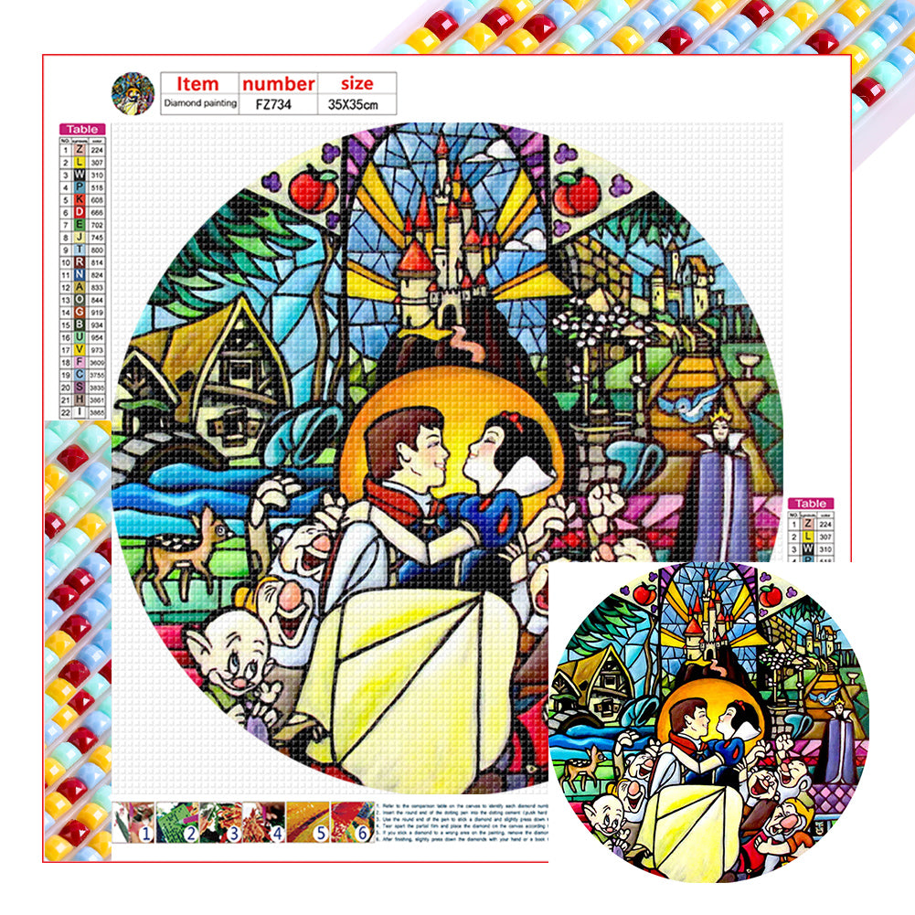 Diamond Painting - Full Square - snow White (35*35CM)