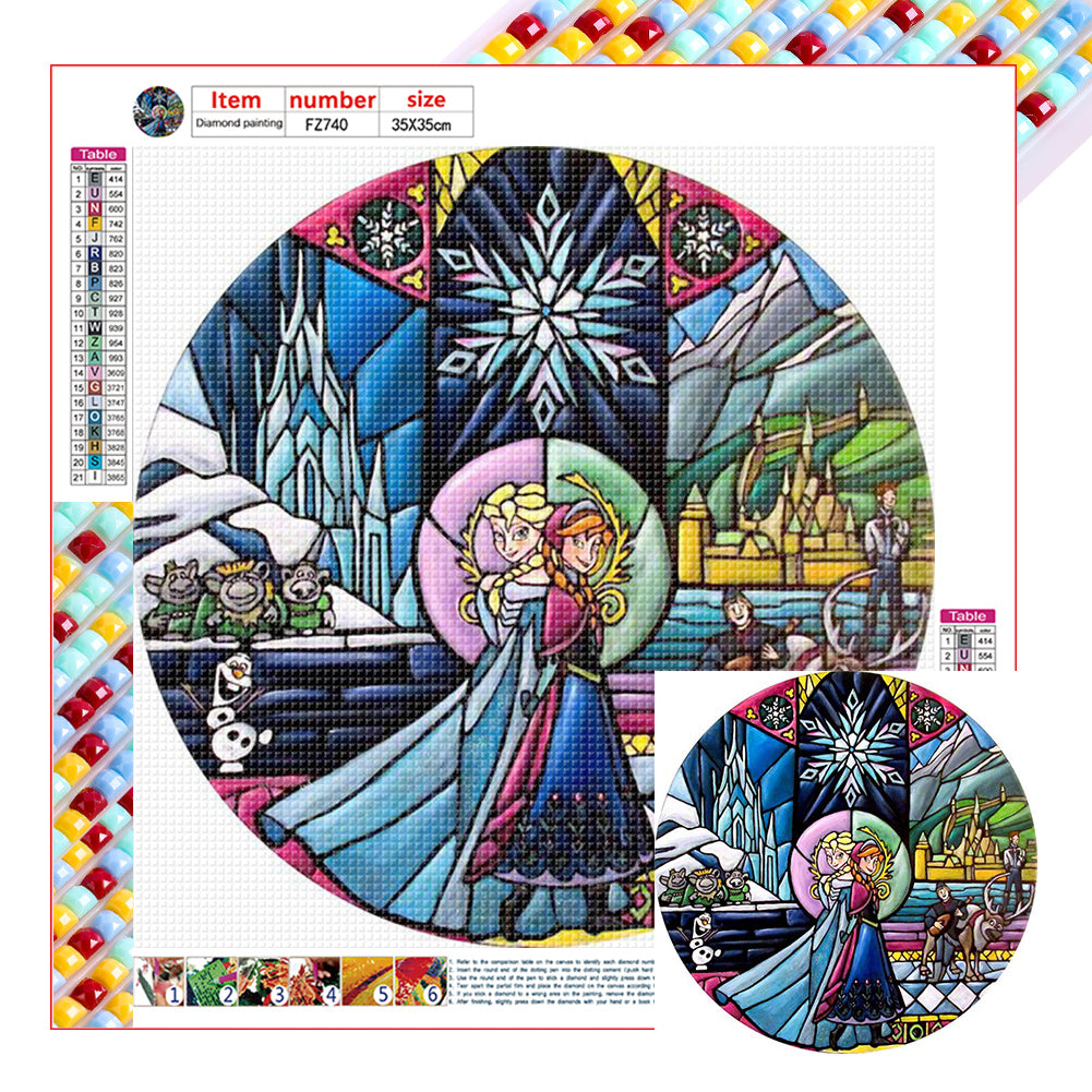 Diamond Painting - Full Square - Frozen (35*35CM)