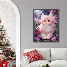 Load image into Gallery viewer, Diamond Painting - Partial Special Shaped - fantasy kitten (30*40CM)
