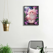 Load image into Gallery viewer, Diamond Painting - Partial Special Shaped - fantasy kitten (30*40CM)
