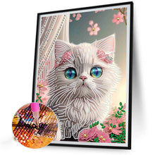 Load image into Gallery viewer, Diamond Painting - Partial Special Shaped - fantasy kitten (30*40CM)
