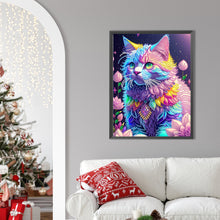 Load image into Gallery viewer, Diamond Painting - Partial Special Shaped - fantasy kitten (30*40CM)
