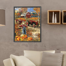 Load image into Gallery viewer, Diamond Painting - Full Round - Autumn harvest in the pumpkin patch (30*40CM)
