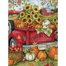Load image into Gallery viewer, Diamond Painting - Full Round - Autumn harvest in the pumpkin patch (30*40CM)
