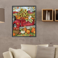 Load image into Gallery viewer, Diamond Painting - Full Round - Autumn harvest in the pumpkin patch (30*40CM)
