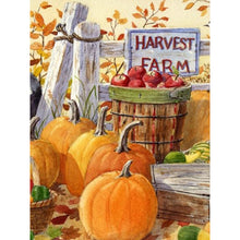 Load image into Gallery viewer, Diamond Painting - Full Round - Autumn harvest in the pumpkin patch (30*40CM)
