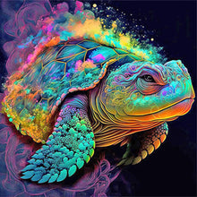 Load image into Gallery viewer, Diamond Painting - Full Round - Colorful sea turtle (50*50CM)
