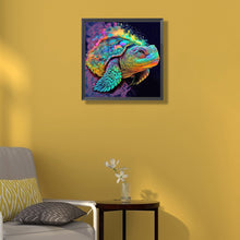 Load image into Gallery viewer, Diamond Painting - Full Round - Colorful sea turtle (50*50CM)
