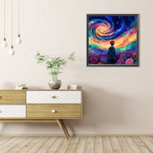 Load image into Gallery viewer, AB Diamond Painting - Full Round - under the stars (40*40CM)
