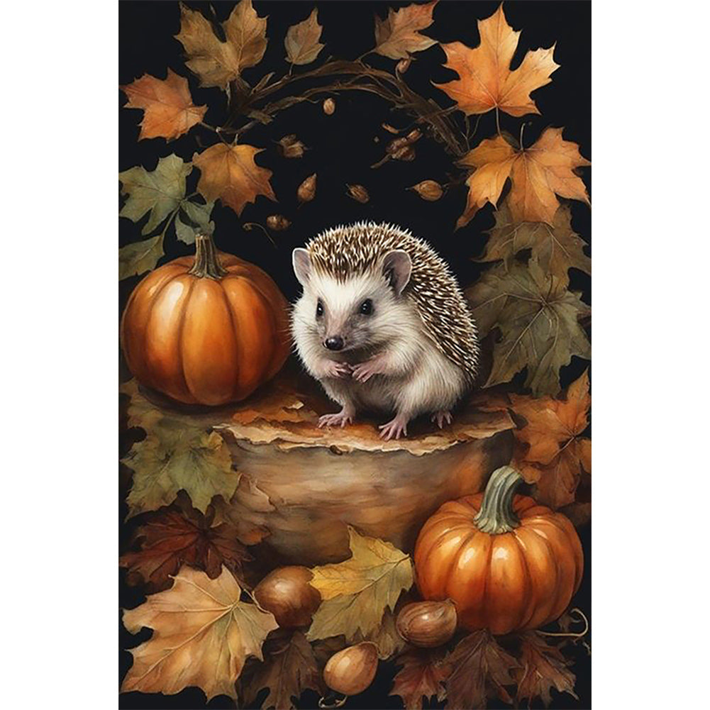 Diamond Painting - Full Round - hedgehog (40*60CM)