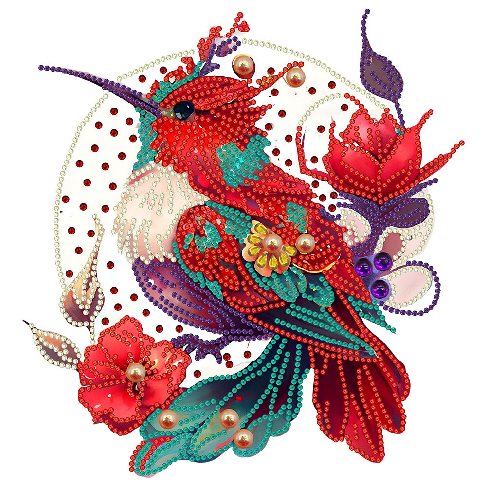Diamond Painting - Partial Special Shaped - cardinal (30*30CM)