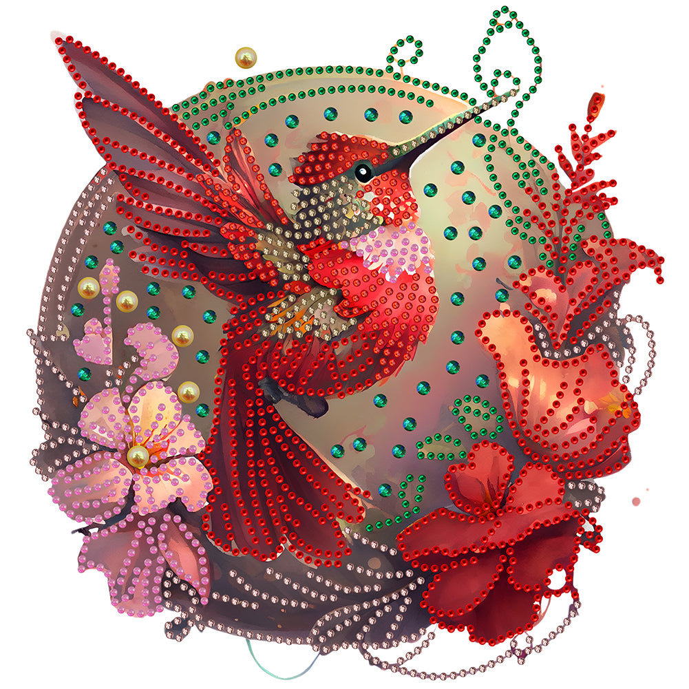 Diamond Painting - Partial Special Shaped - cardinal (30*30CM)