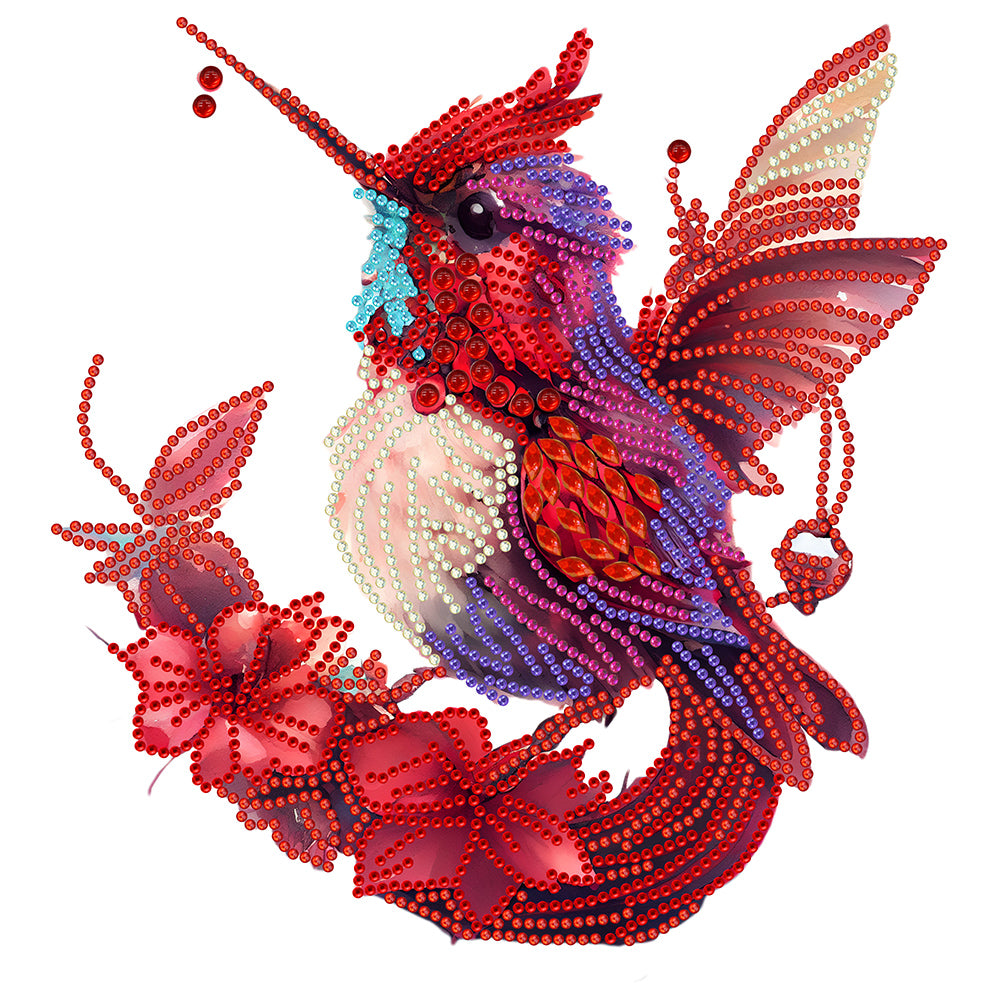 Diamond Painting - Partial Special Shaped - cardinal (30*30CM)