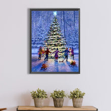 Load image into Gallery viewer, Diamond Painting - Full Square - Christmas snow scene (30*40CM)
