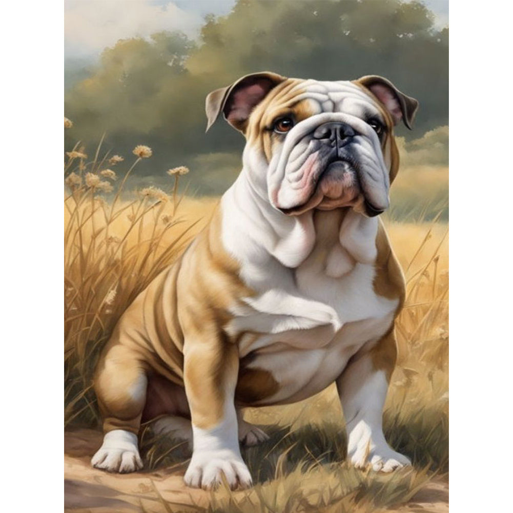Diamond Painting - Full Round - puppy (30*40CM)