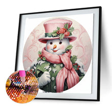 Load image into Gallery viewer, Diamond Painting - Full Round - Christmas snowman (30*30CM)
