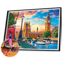 Load image into Gallery viewer, Diamond Painting - Full Square - cityscape big ben (40*30CM)
