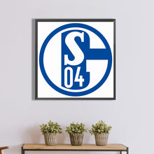 Load image into Gallery viewer, Diamond Painting - Full Round - Schalke 04 team logo (40*40CM)
