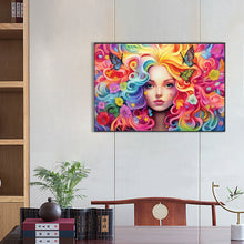 Load image into Gallery viewer, AB Diamond Painting - Full Round - rainbow girl (60*40CM)
