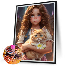 Load image into Gallery viewer, Diamond Painting - Full Square - girl (30*40CM)
