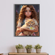 Load image into Gallery viewer, Diamond Painting - Full Square - girl (30*40CM)
