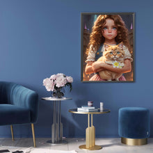 Load image into Gallery viewer, Diamond Painting - Full Square - girl (30*40CM)
