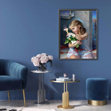 Load image into Gallery viewer, Diamond Painting - Full Square - girl (30*40CM)
