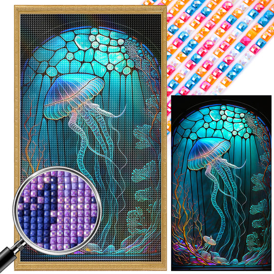 Diamond Painting - Full Square - jellyfish (40*70CM)