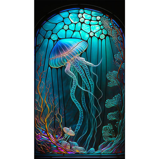 Diamond Painting - Full Square - jellyfish (40*70CM)