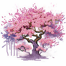 Load image into Gallery viewer, Diamond Painting - Partial Special Shaped - flower tree (30*30CM)
