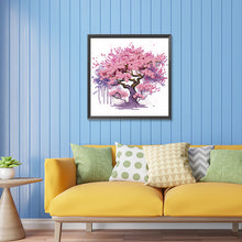 Load image into Gallery viewer, Diamond Painting - Partial Special Shaped - flower tree (30*30CM)
