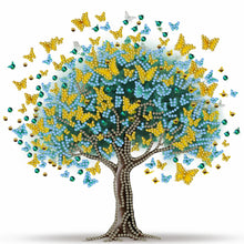 Load image into Gallery viewer, Diamond Painting - Partial Special Shaped - flower tree (30*30CM)
