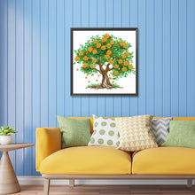 Load image into Gallery viewer, Diamond Painting - Partial Special Shaped - flower tree (30*30CM)
