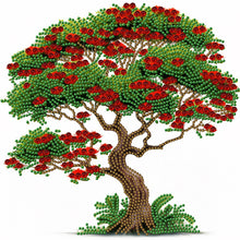 Load image into Gallery viewer, Diamond Painting - Partial Special Shaped - flower tree (30*30CM)
