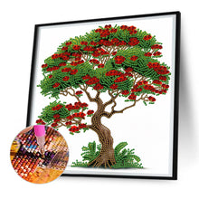 Load image into Gallery viewer, Diamond Painting - Partial Special Shaped - flower tree (30*30CM)
