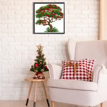 Load image into Gallery viewer, Diamond Painting - Partial Special Shaped - flower tree (30*30CM)
