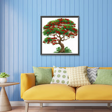 Load image into Gallery viewer, Diamond Painting - Partial Special Shaped - flower tree (30*30CM)
