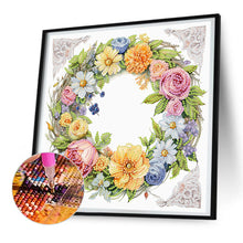 Load image into Gallery viewer, Diamond Painting - Partial Special Shaped - wreath (30*30CM)
