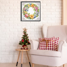 Load image into Gallery viewer, Diamond Painting - Partial Special Shaped - wreath (30*30CM)
